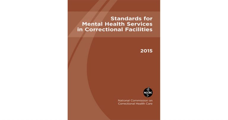 Mental Health Standards - National Commission on Correctional Health Care