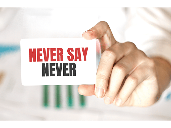 Never say graphic